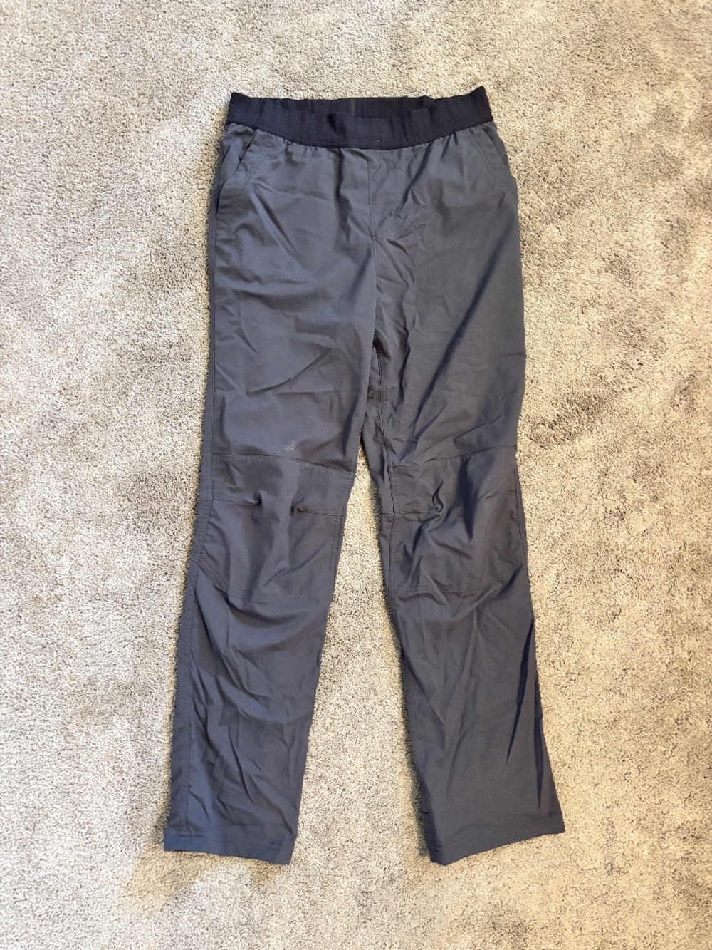 REI Co-op Boys XL 18 Gray Hiking Trail Pants Outdoor Camp Travel EUC